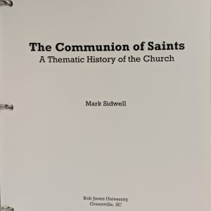 The Communion of Saints (Looseleaf)